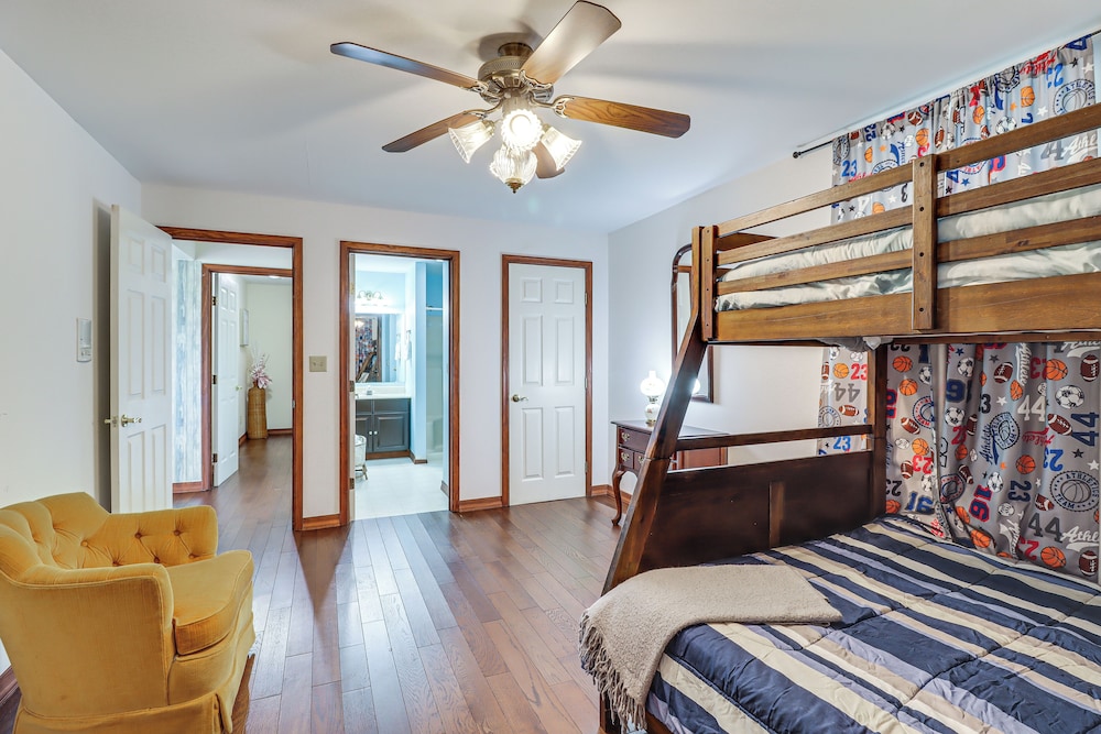 Lake-view Gem w/ Game Room in Long Pond!