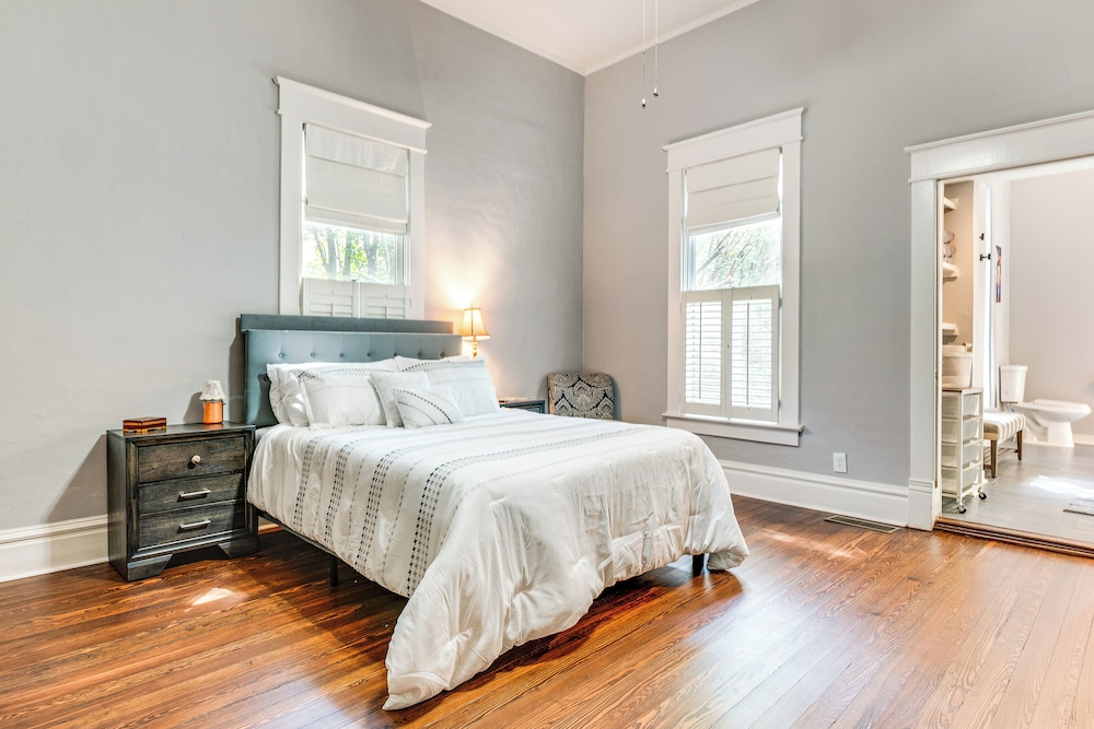 Walk to Mcdonough Square: Historic Home w/ Yard!