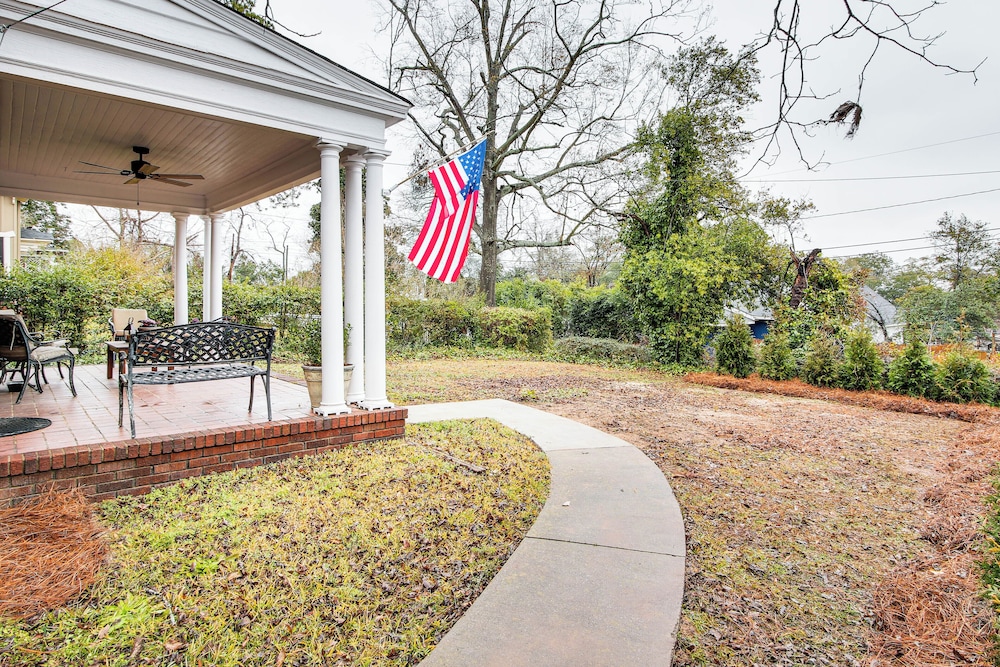 3 Mi to Augusta National: Historic Home w/ Patio