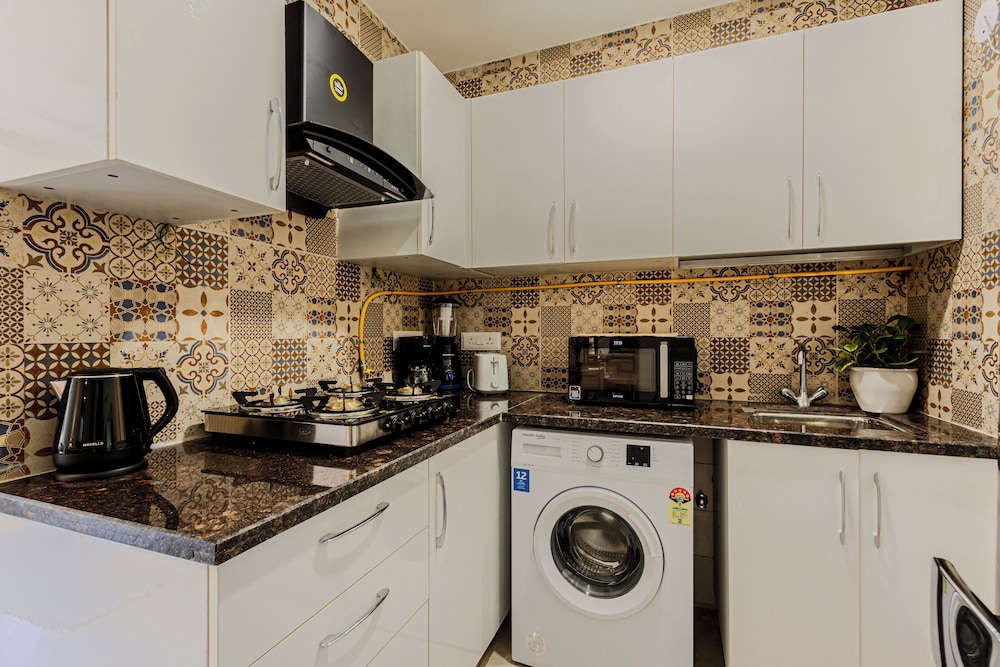 Alaya Stays Veera Marina 1BHK with Pool