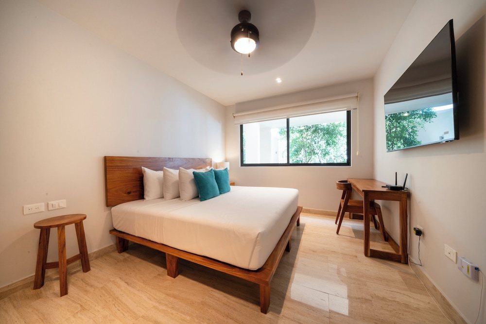 Depa Moderno con Alberca Tulum 1 Rec
