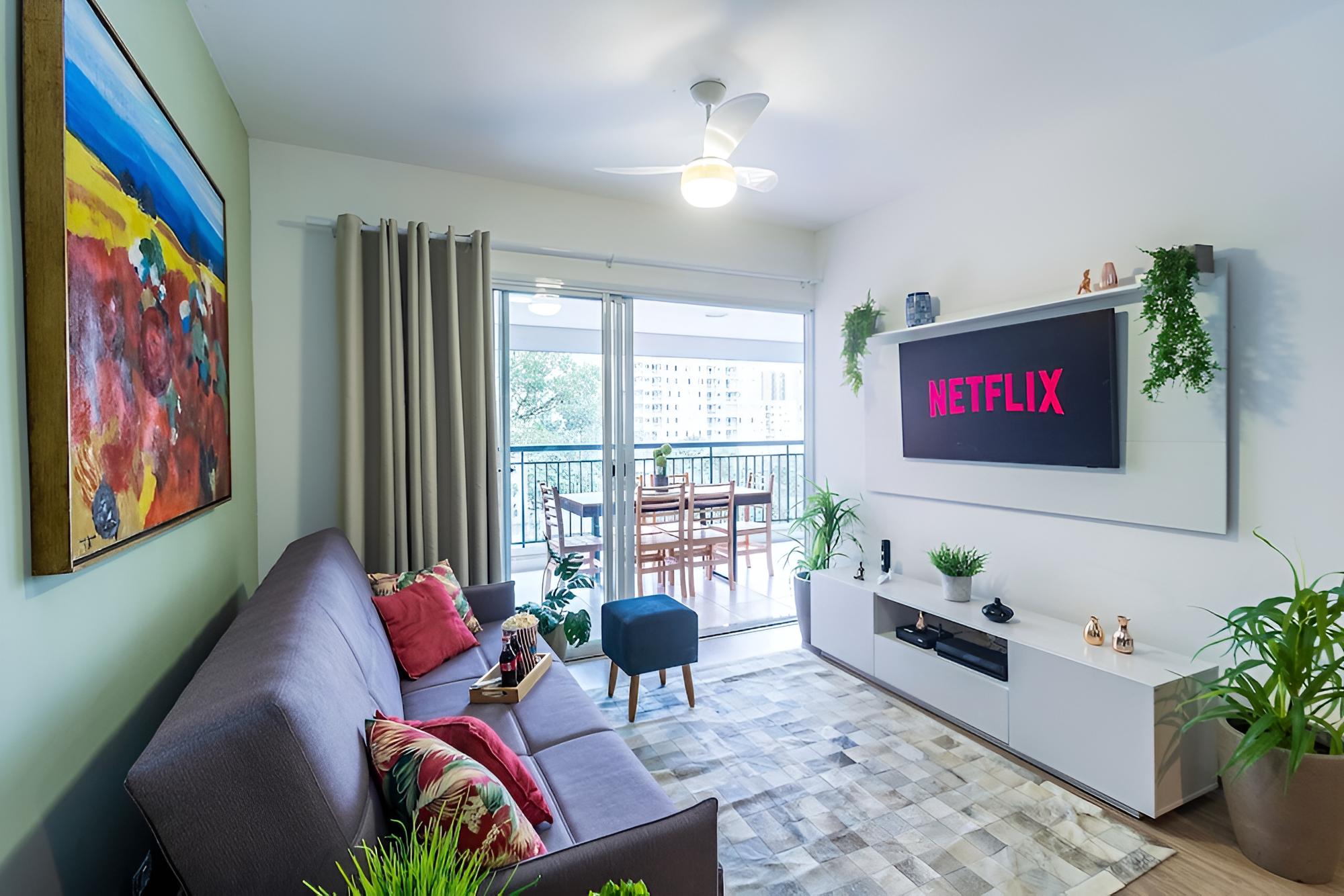 Apartamento no Morumbi com Churrasqueira