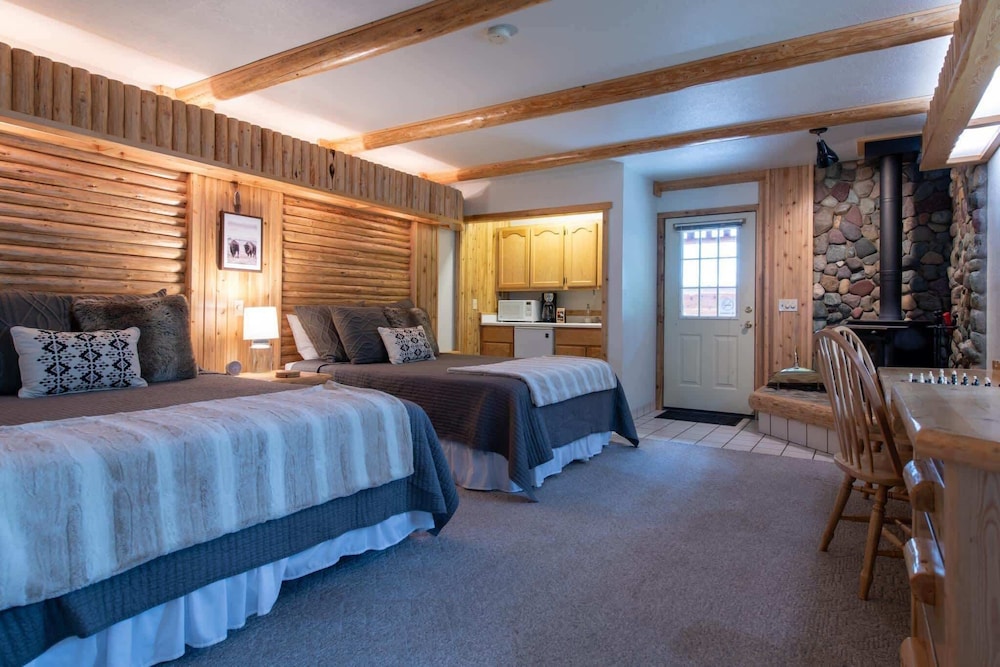 Fishing Cabin in the Woods