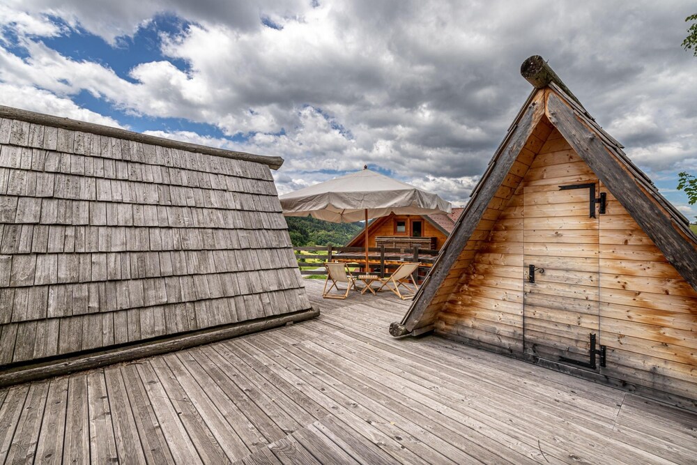 House Of Nature With Sauna And Tents