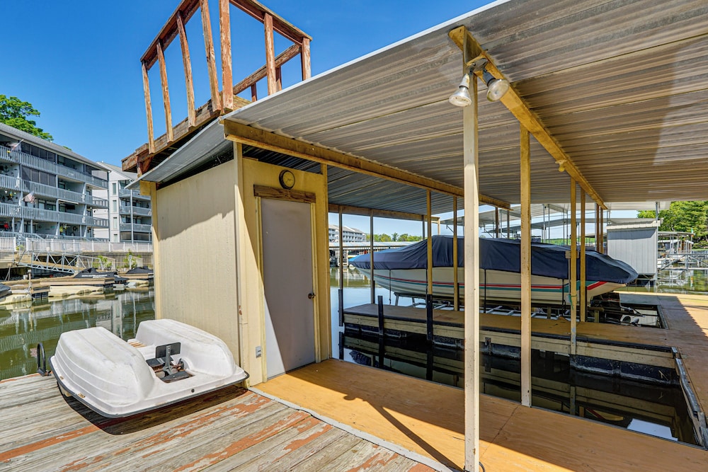 Private Dock + Lake View: Spacious Ozarks Retreat