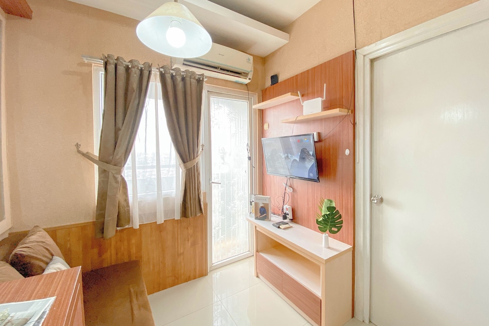 Simple Style 2Br At Green Pramuka City Apartment