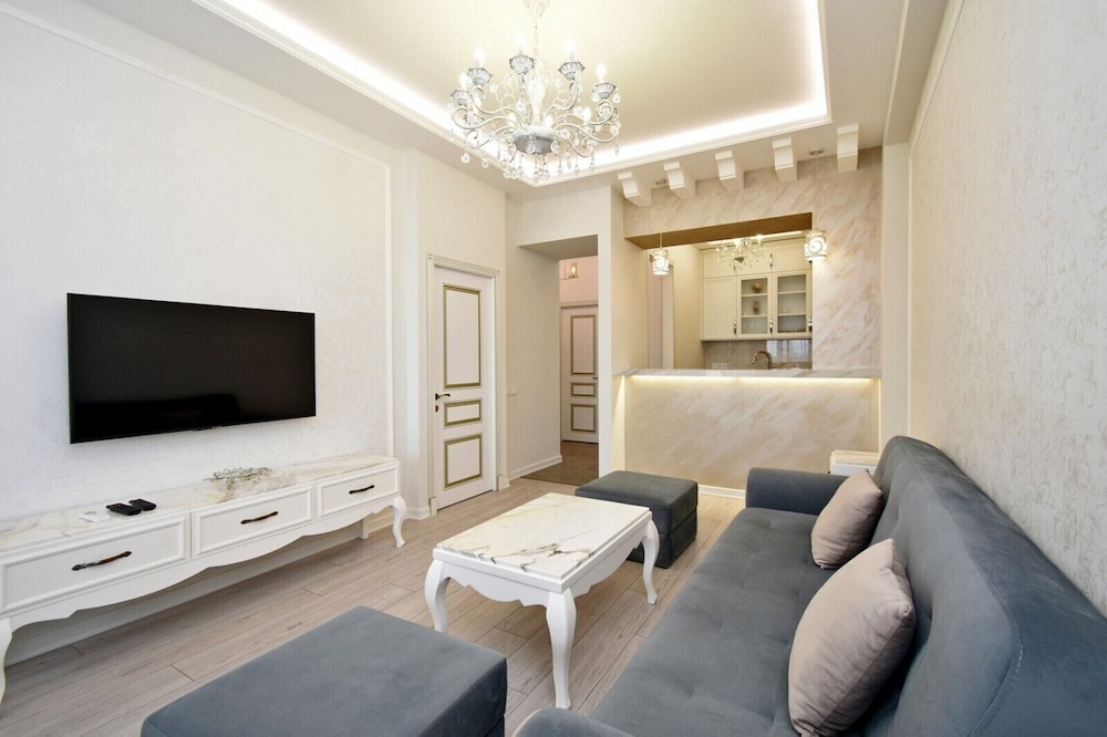 Luxury white apartment