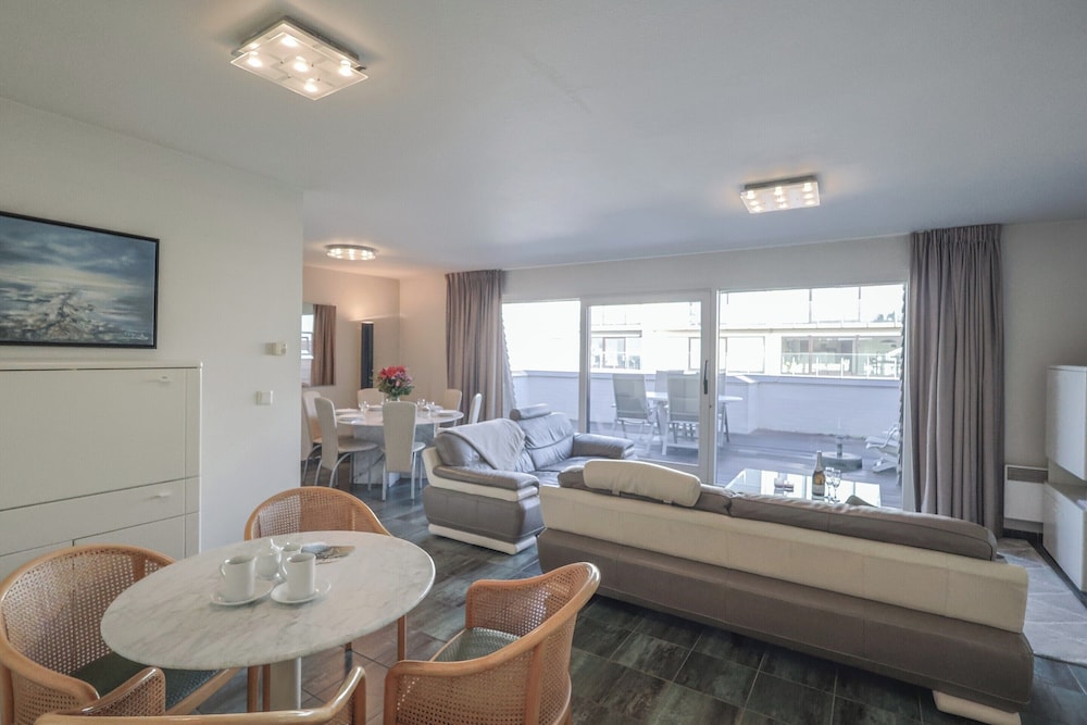 Penthouse on Belgian Coast With Sea Views