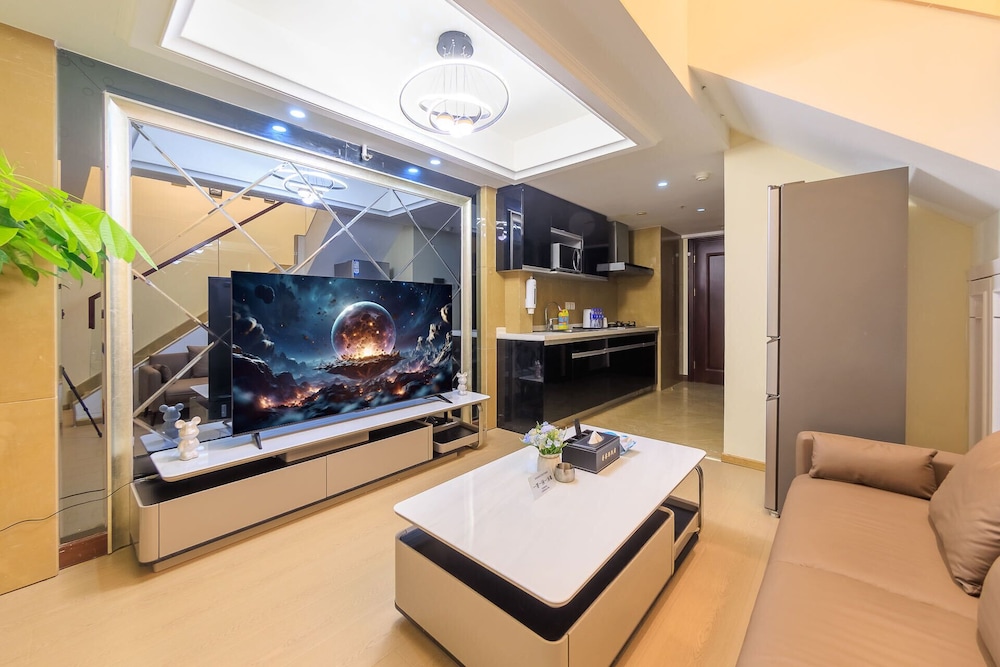 Beijing Sanlitun area duplex apartment