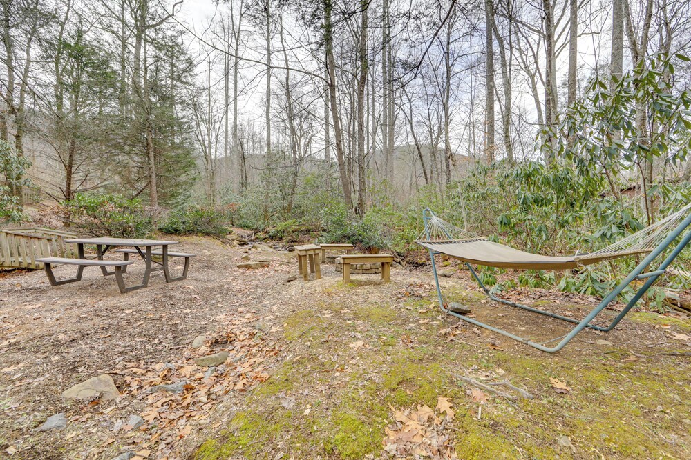 Play & Unwind! Home w/ Hot Tub in Maggie Valley