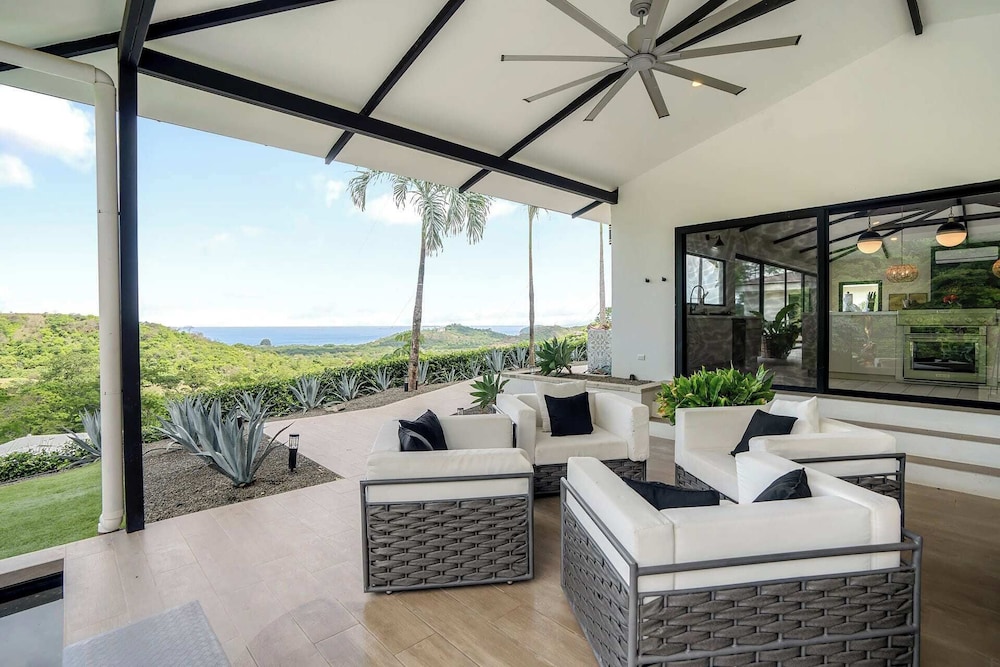 Luxe Tropical Villa with Sparkling Infinity Pool, Panoramic Ocean Views & Community Amenities