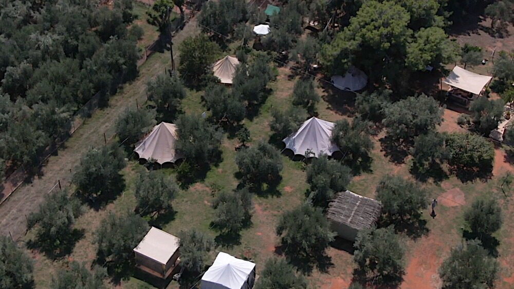 Private Eco Tent in Skiaxtro Cocoon Retreat
