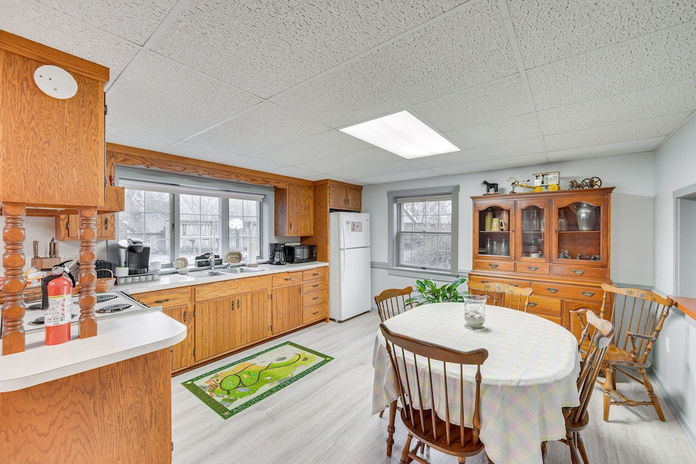 Amish Country Apartment w/ Cozy Fireplace!