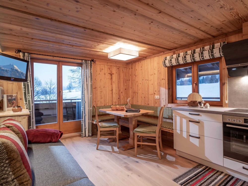Wooden Apartment With Mountain View
