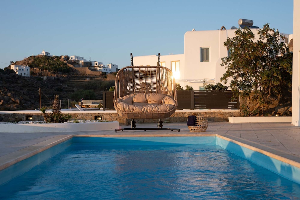 Mykonos Villa Sympatico Private Pool Sea Vistas