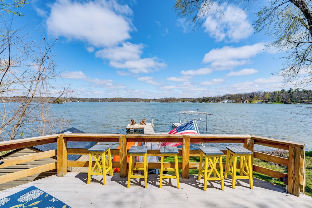 Ice Fish, Ski & Explore: Mukwonago Lake House!