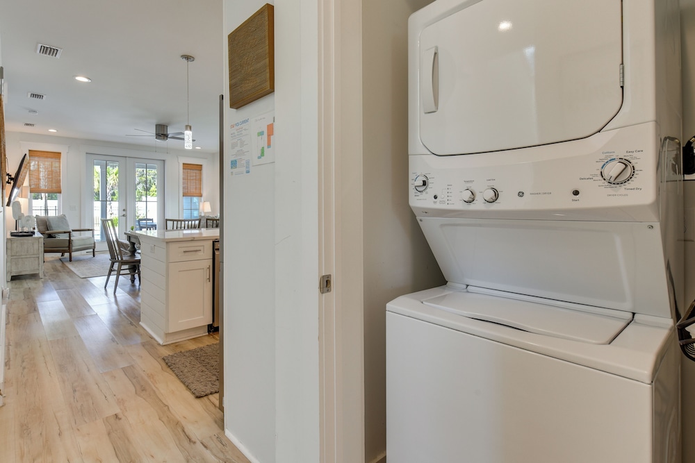 Walk to Pier: Modern PCB Getaway w/ Private Pool!