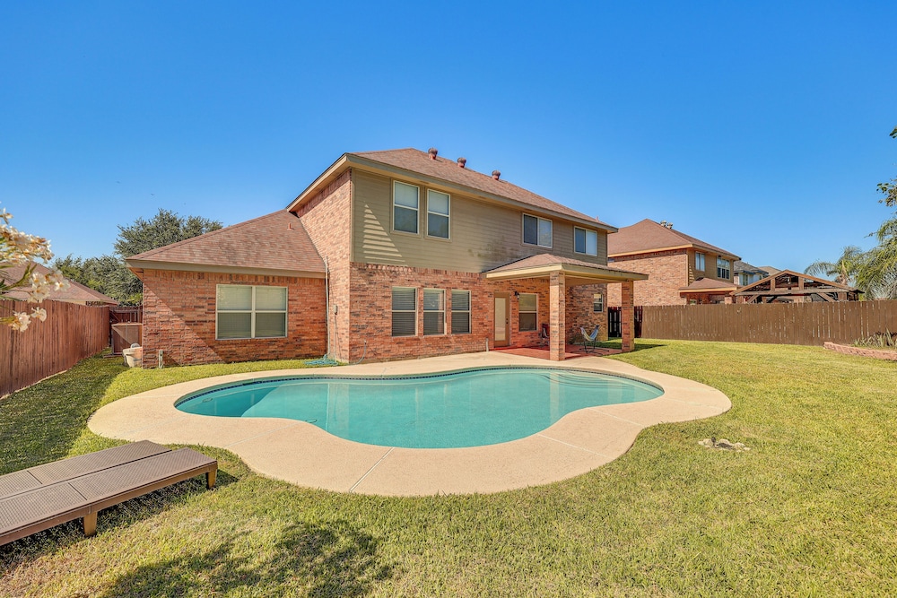 Private Theater & Pool: Spacious Mission Home