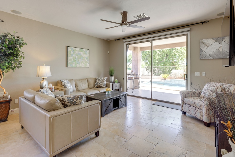Private Yard & Fairway View: Phoenix Golf Retreat!