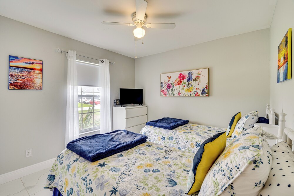 5 Mi to Shore: Gem w/ Pool & Yard in Cape Coral!