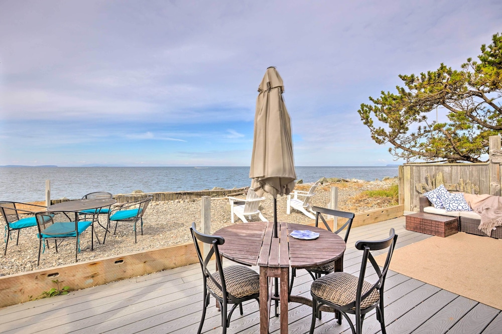 Oceanfront Ferndale Oasis w/ Fire Pit, Grill! view 5
