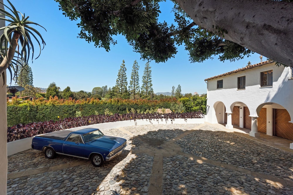 Howard Hughes Estate - Spanish Revival Gem w/ Pool, Wine Cellar & Guest House