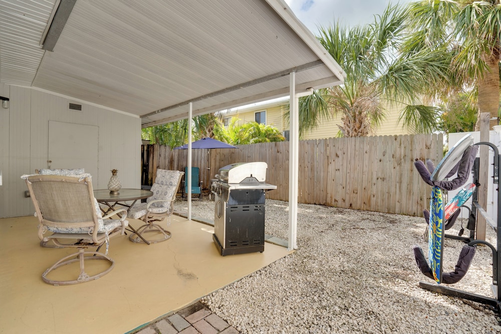 Steps to Gulf: Updated Duplex in Redington Shores!