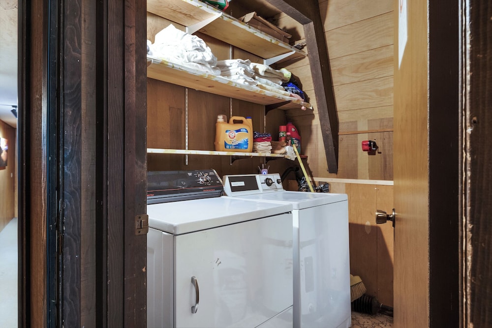 A Frame Hideaway | Floor to Ceiling Windows in the Pines