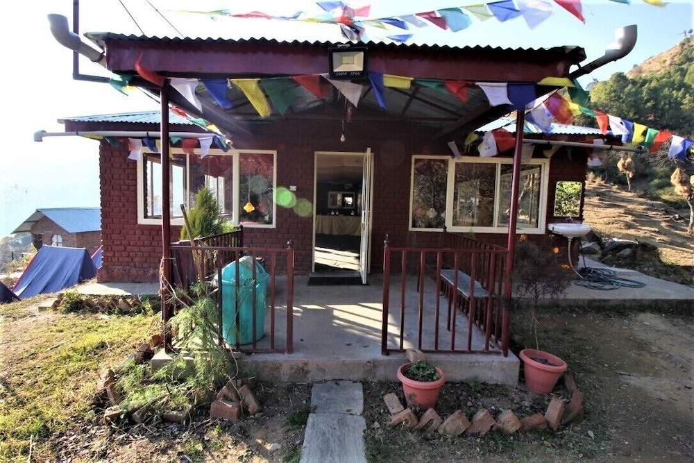Triund Camps Riverside Resort view 2
