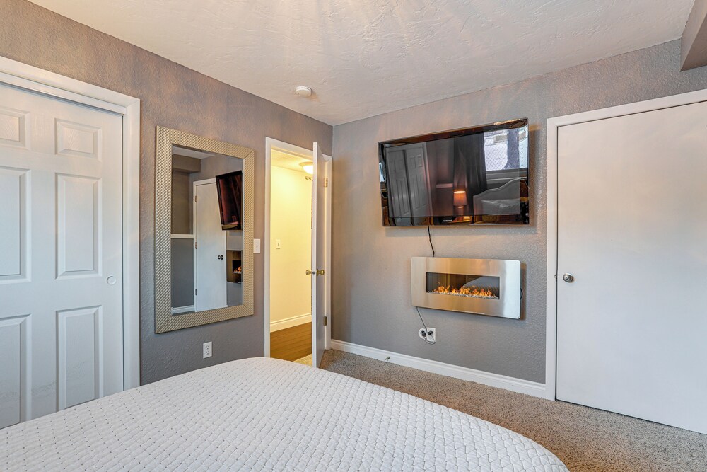 Theater Room + Fire Pit: Anchorage Family Retreat