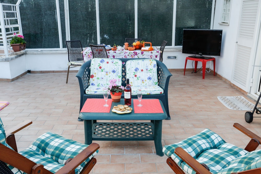 Enjoy the Sunset on Your Vatican Terrace