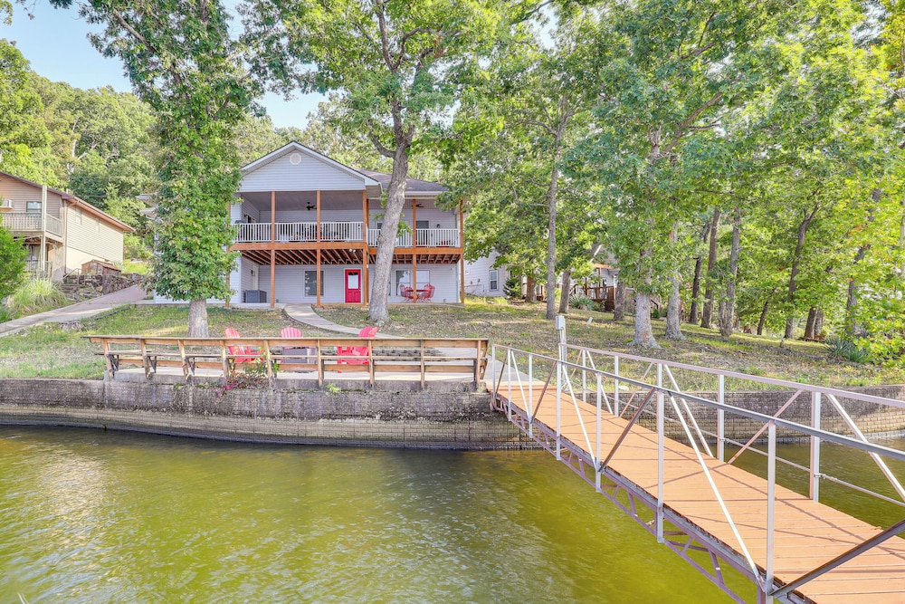 Water-view Deck! Family Home on Lake of the Ozarks