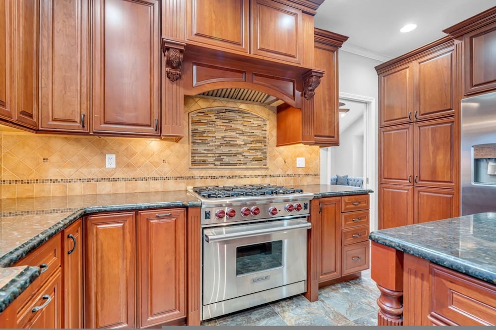 Family Getaway With Fireplace and Patio