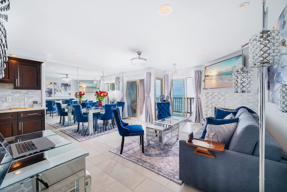 Luxury Oceanfront Condo With Private Beach Access