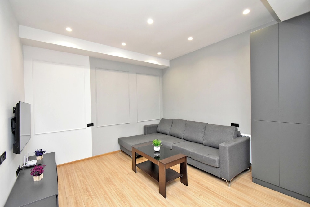 Blue door apartment on Zavaryan street