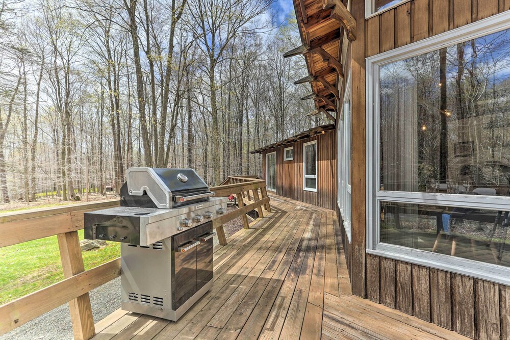 Walk to Big Bass Lake: Family Home w/ Deck! view 2