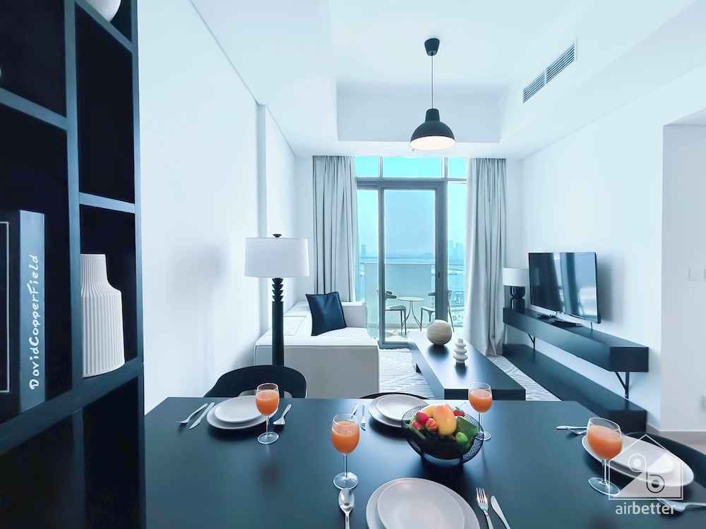 Cozy 1BR With Balcony & Views in Azizi Fawad