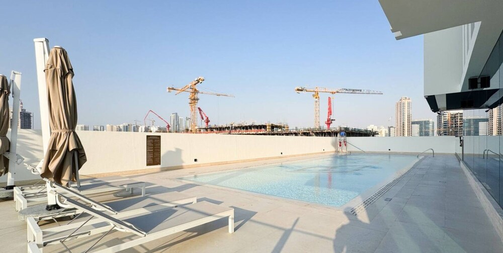 Modern 2BR w Balcony in JVC nr Dubai Sports City