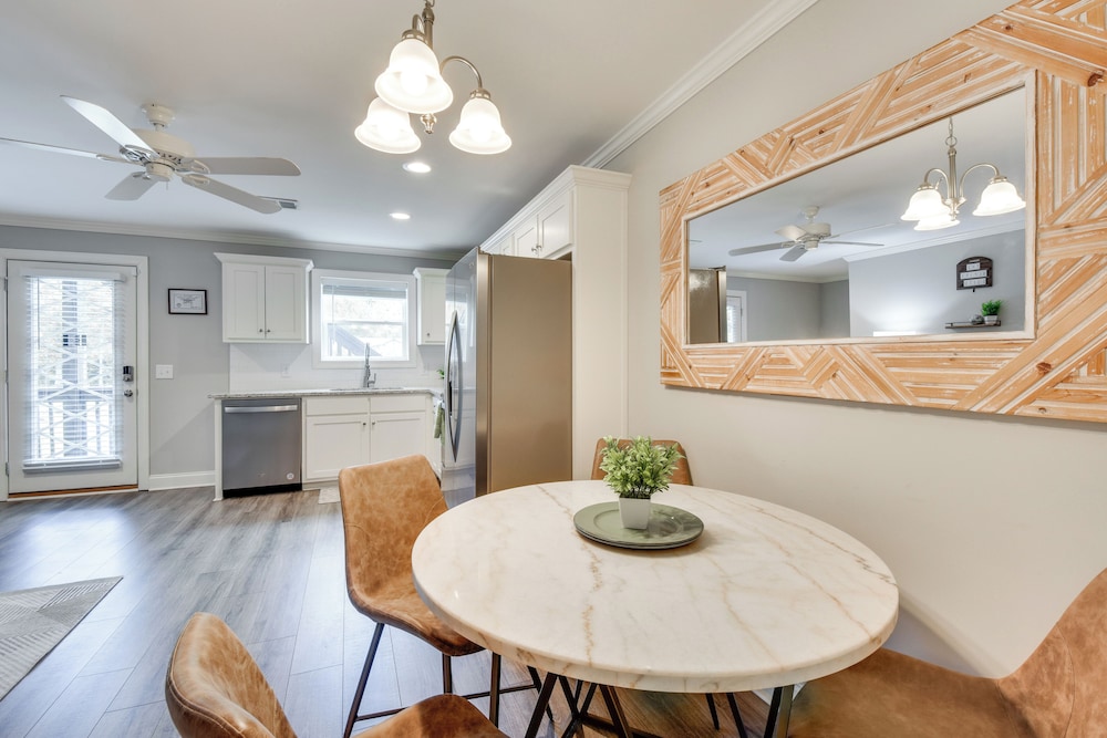 Walk to Main St & River: Downtown Helen Condo
