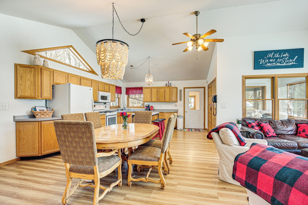 Lakefront Home w/ Private Beach in Rhinelander!