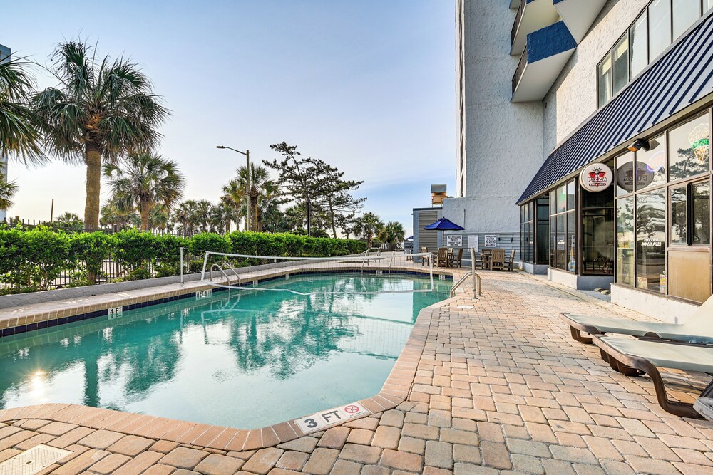 Balcony + Pool Access: Myrtle Beach Resort Escape!