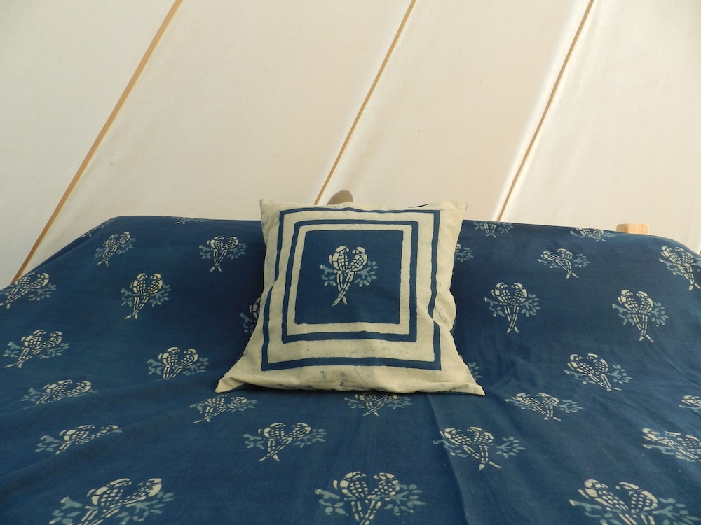 Cosy 5m Bell Tent Glamping in Rural Herefordshire view 3