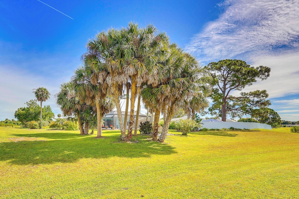 Heated Pool + Spacious Yard: Port Charlotte Escape
