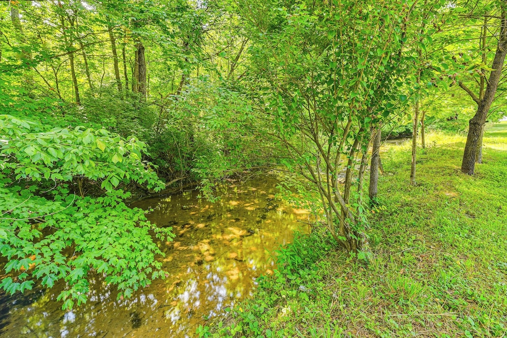 14 Mi to Kentucky Horse Park: Creekside Cabin