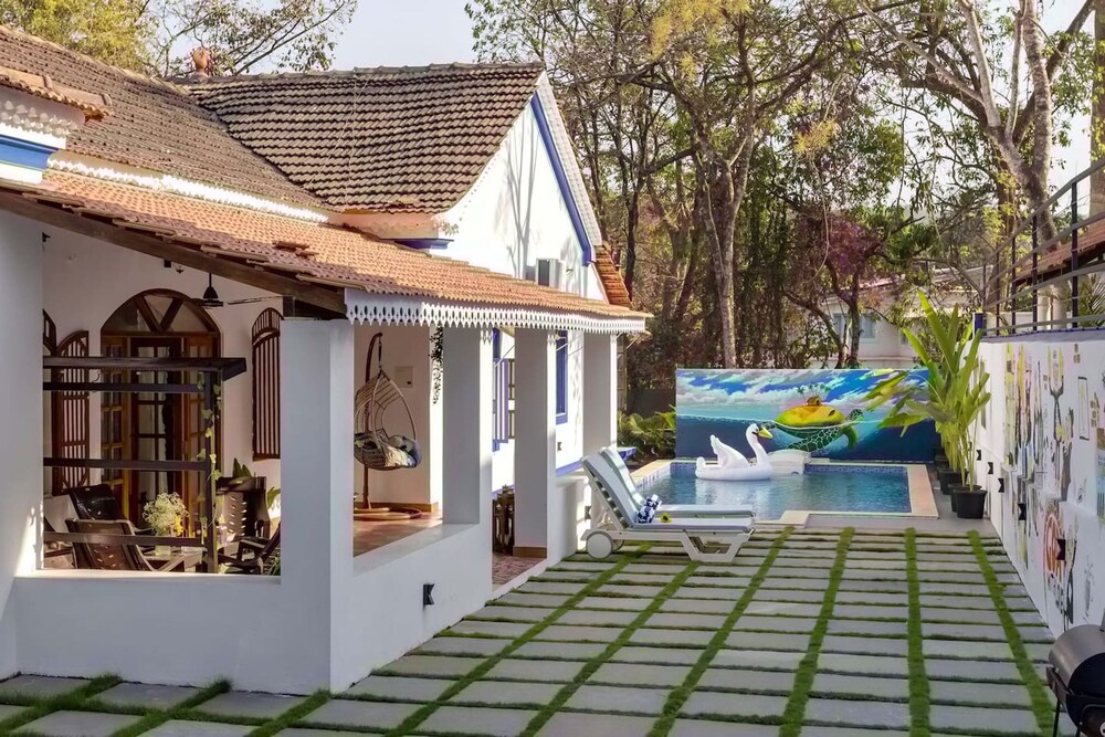 3bhk Portuguese-style Villa w Pool Casa Aloma