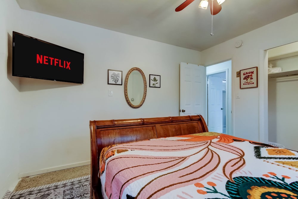 Boho Beach Bliss 2BR Retreat Steps From the Sand