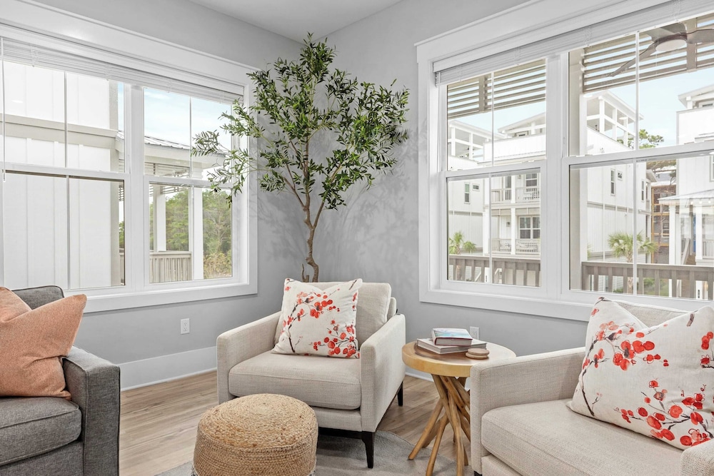 Rooftop Deck w/ Ocean View, Pool, Walk to Beach! Coastal Canopy by Avantstay