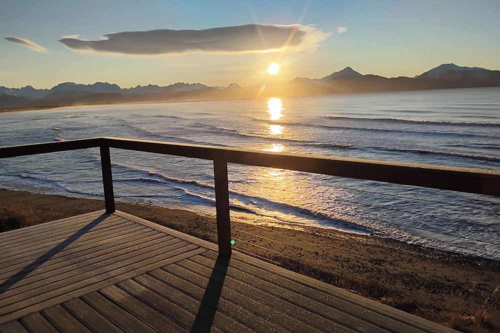 Deck & Panoramic Views: Bayfront House in Homer!