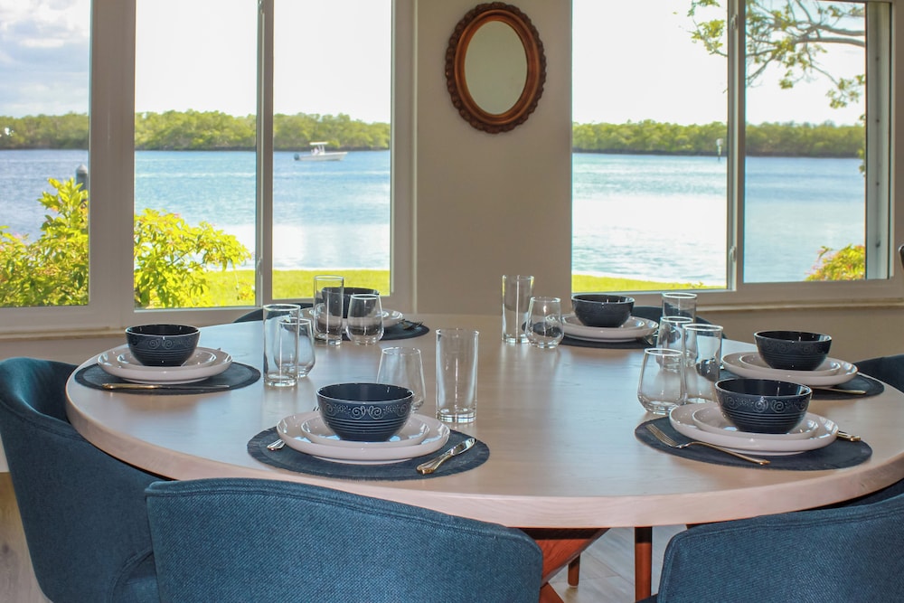 Riverfront Ruskin Home w/ Boat Dock, 1 Mi to Beach