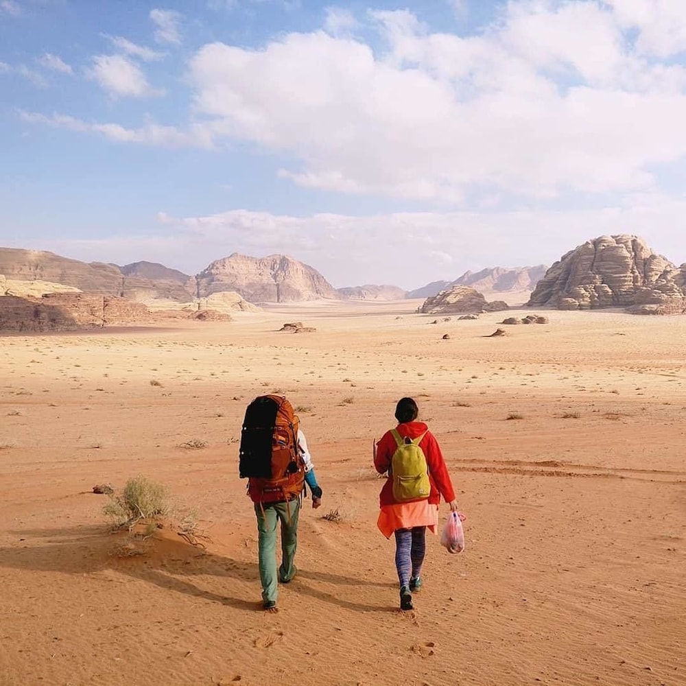 Wadi rum Desert Bedouin Life view 2